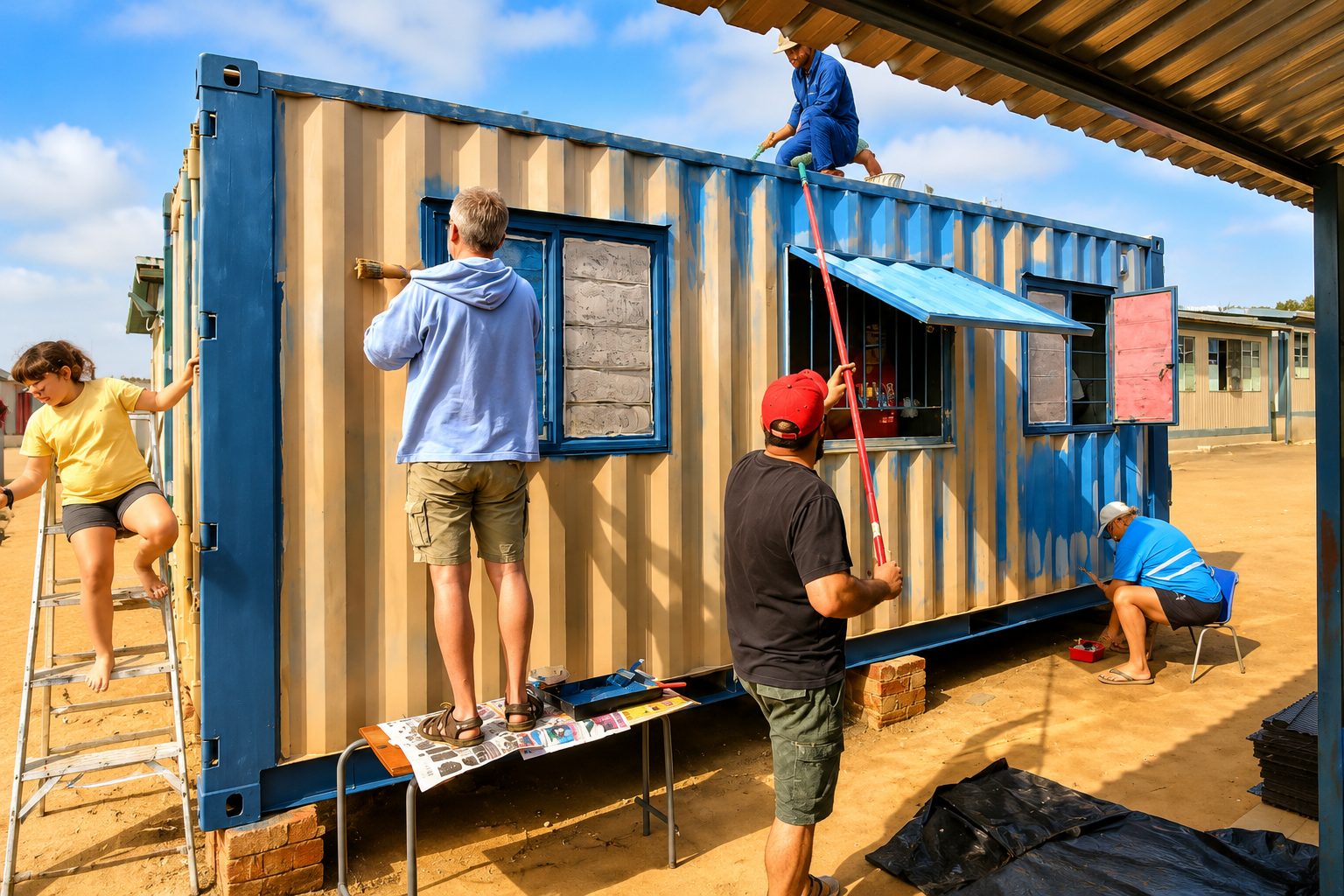 Churches partnering with Choose Children to renovate learning spaces